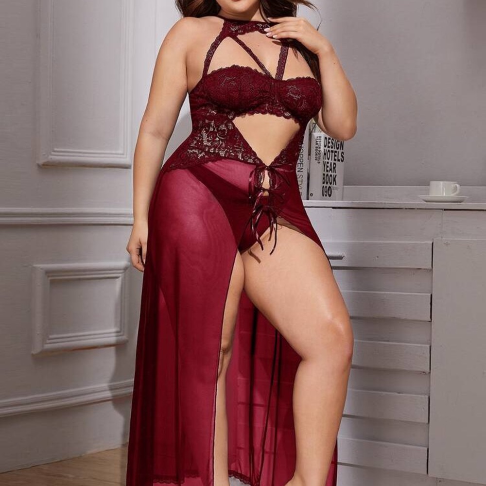 Shein lingerie red 3X Valentine’s Day